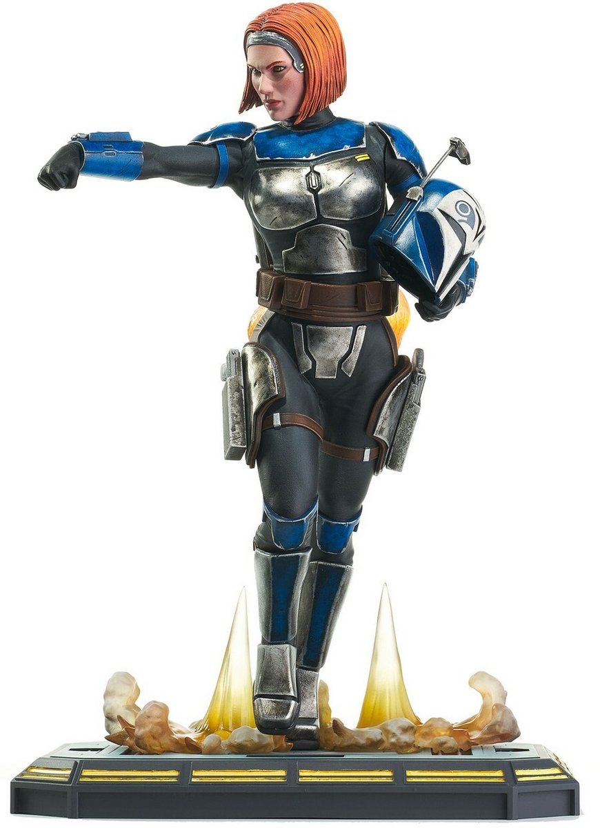 Gentle Giant bo katan 1:7 scale statue - premier collection - star wars the clone wars beeld