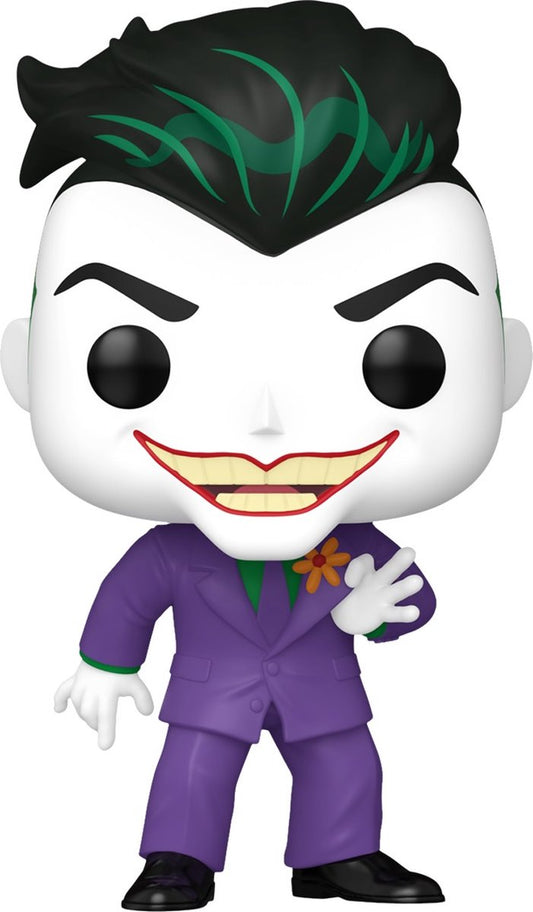Funko harley quinn the joker vinyl figure 496 pop! multicolored