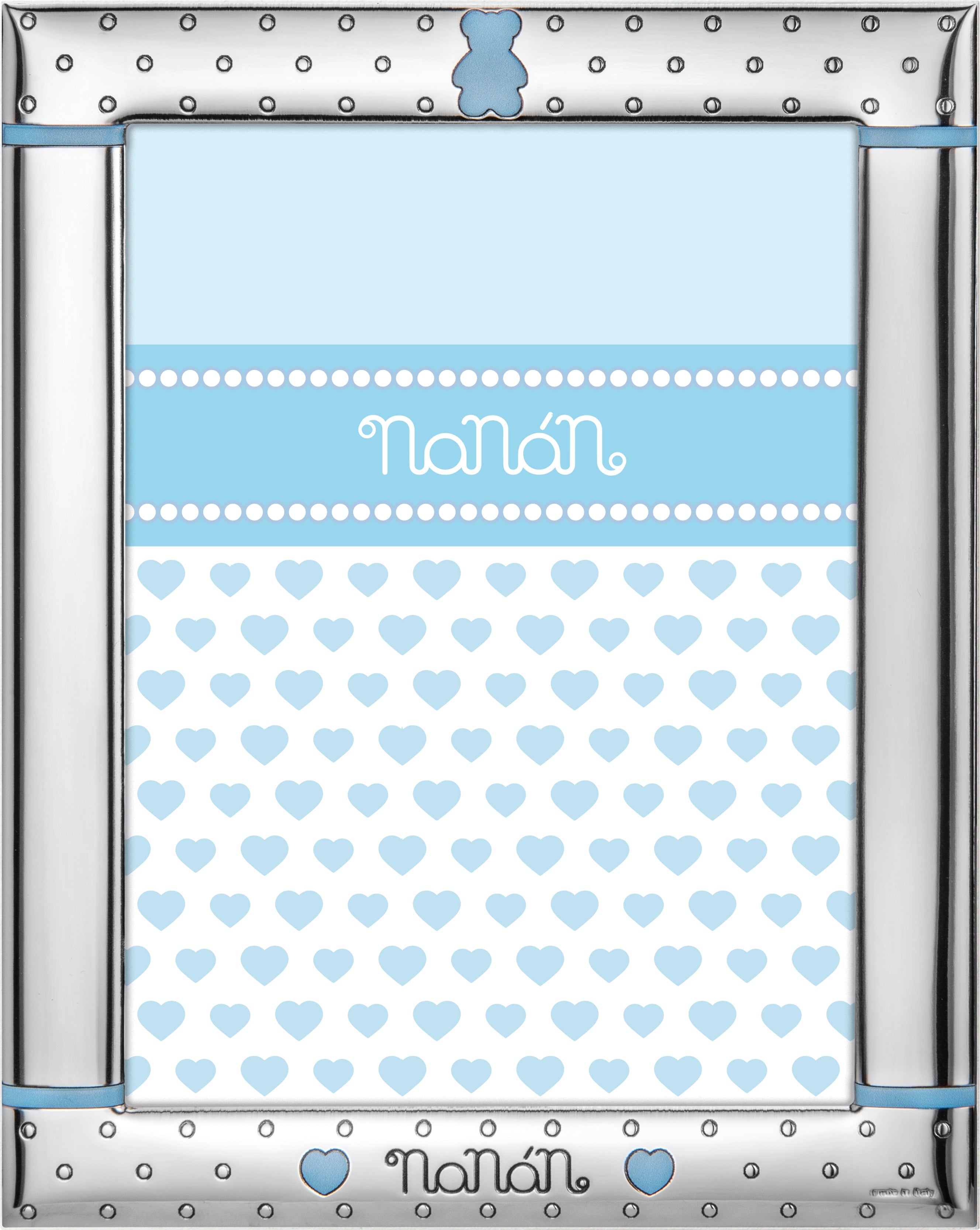 Blue Bear Photo Frame