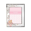 Puccio Pink Silver Frame 90x130mm